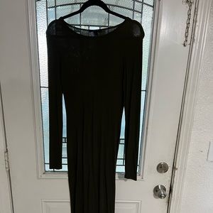 Forever 21 Long sleeve maxi dress